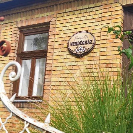 Henrietta Vendégház Domoszlo Esterno foto